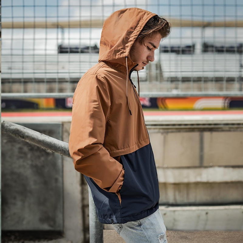 Alpinestars Avid Wind Jacket marron-bleu foncé