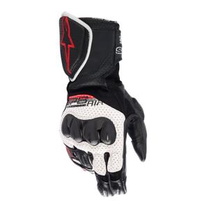Gants moto Alpinestars SP-8 Air 2024 blanc-noir-rouge