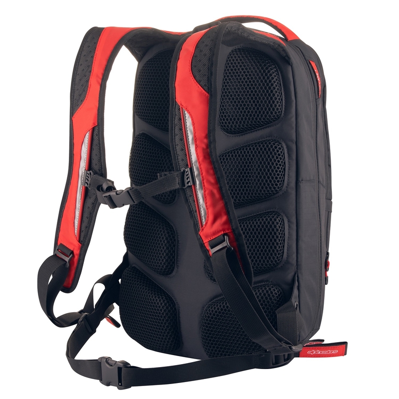 Sac à dos Alpinestars City Hunter FQ20 2024 noir-rouge-blanc