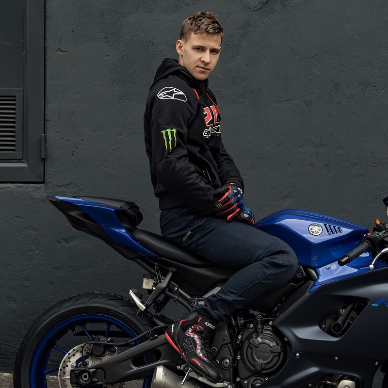 Alpinestars Veste moto Chrome Ignition Monster FQ20 Noir-Rouge-Blanc-Vert
