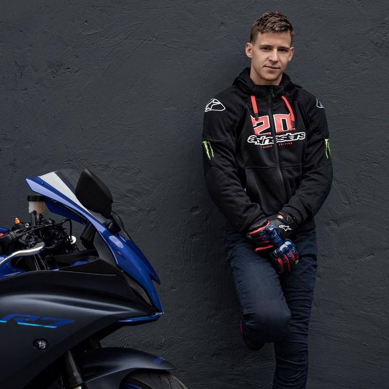 Alpinestars Veste moto Chrome Ignition Monster FQ20 Noir-Rouge-Blanc-Vert