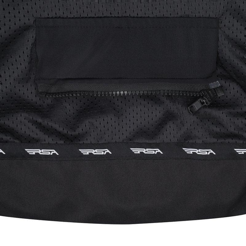 Blouson moto RSA Dakar 2 noir-gris-rouge