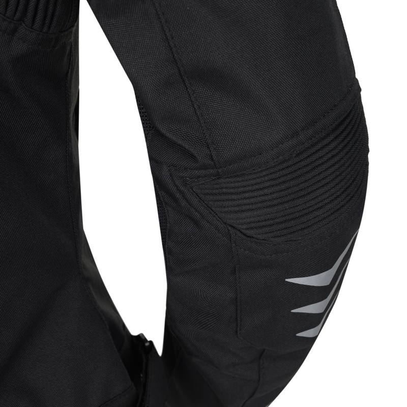 Veste de moto RSA Runway Black-Fluo Yellow pour femme