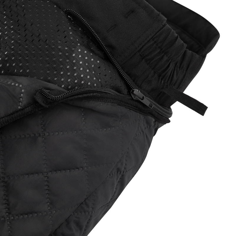 Pantalon de moto RSA Wasp noir et blanc