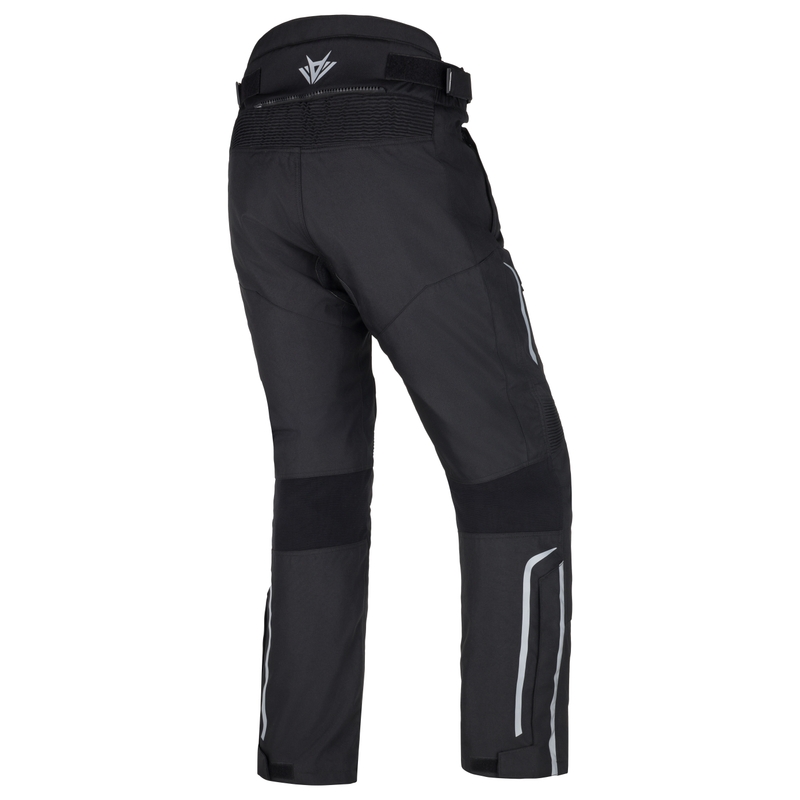 Pantalon de moto RSA Wasp noir et gris