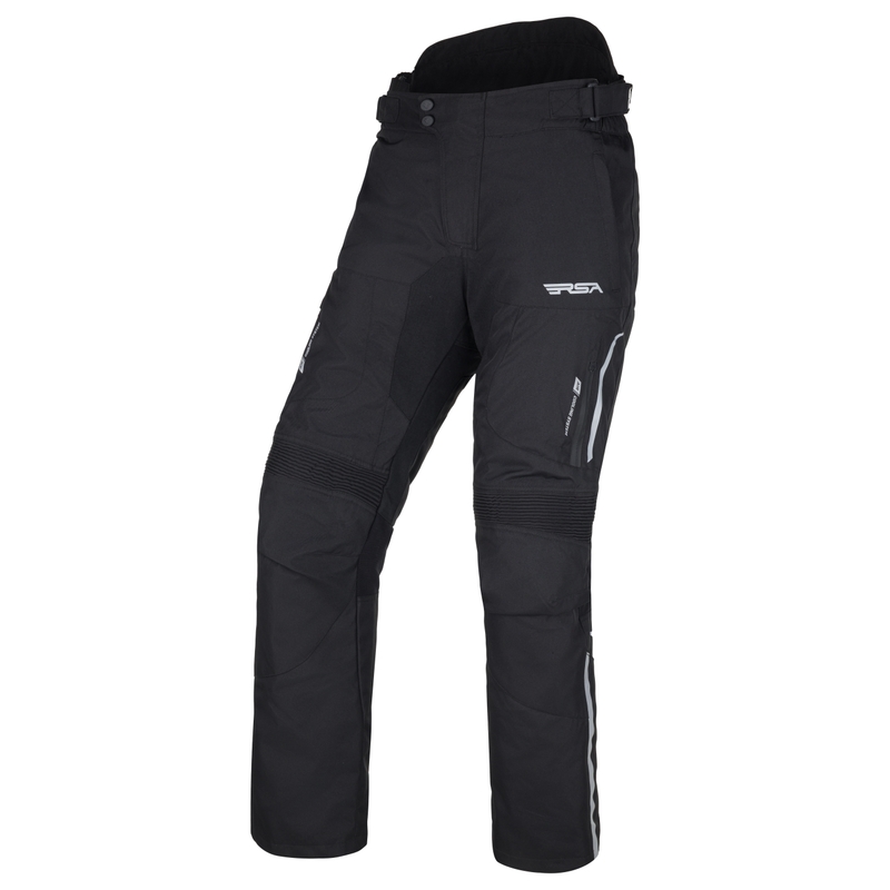 Pantalon de moto RSA Wasp noir et gris