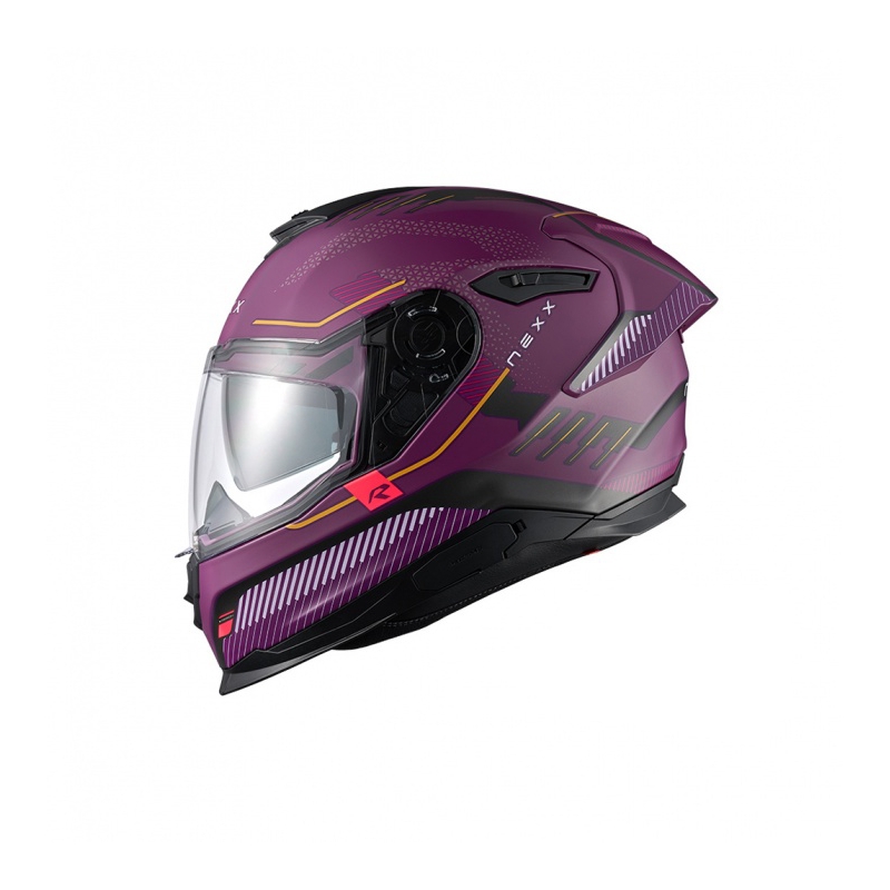 Casque moto intégral Nexx Y.100R Baron purple soldes