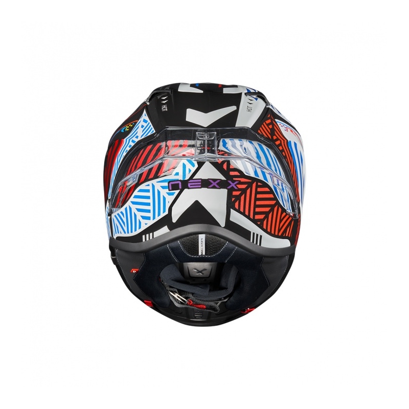 Casque moto intégral Nexx NEXX X.R3R Out Brake noir et blanc soldes