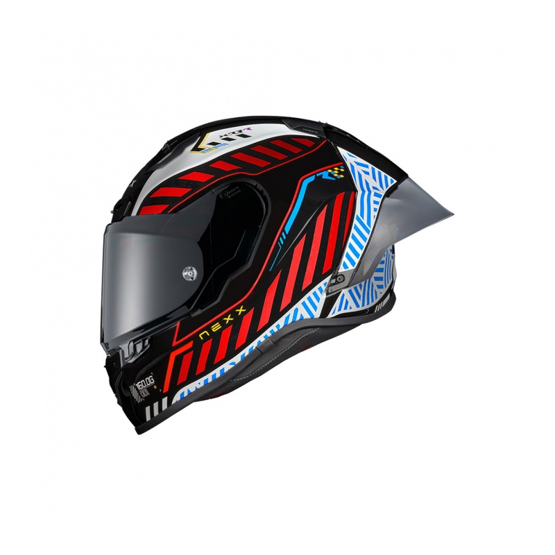 Casque moto intégral Nexx NEXX X.R3R Out Brake noir et blanc soldes