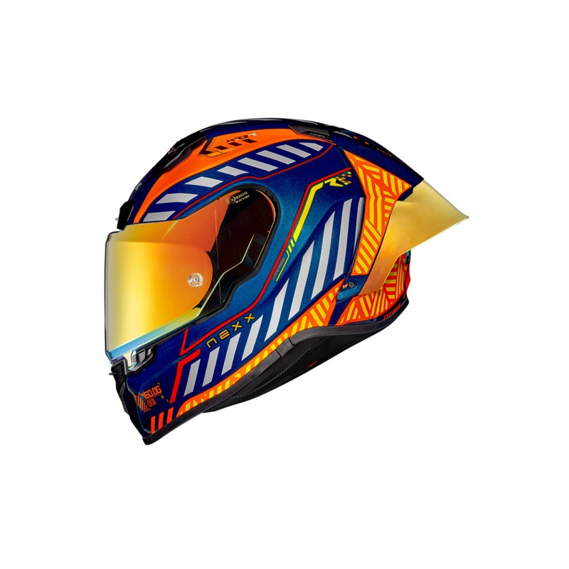 Casque moto intégral Nexx NEXX X.R3R Out Brake orange soldes