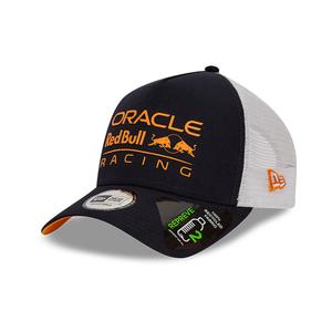 Casquette Red Bull Racing F1 avec grand logo E Frame bleu foncé