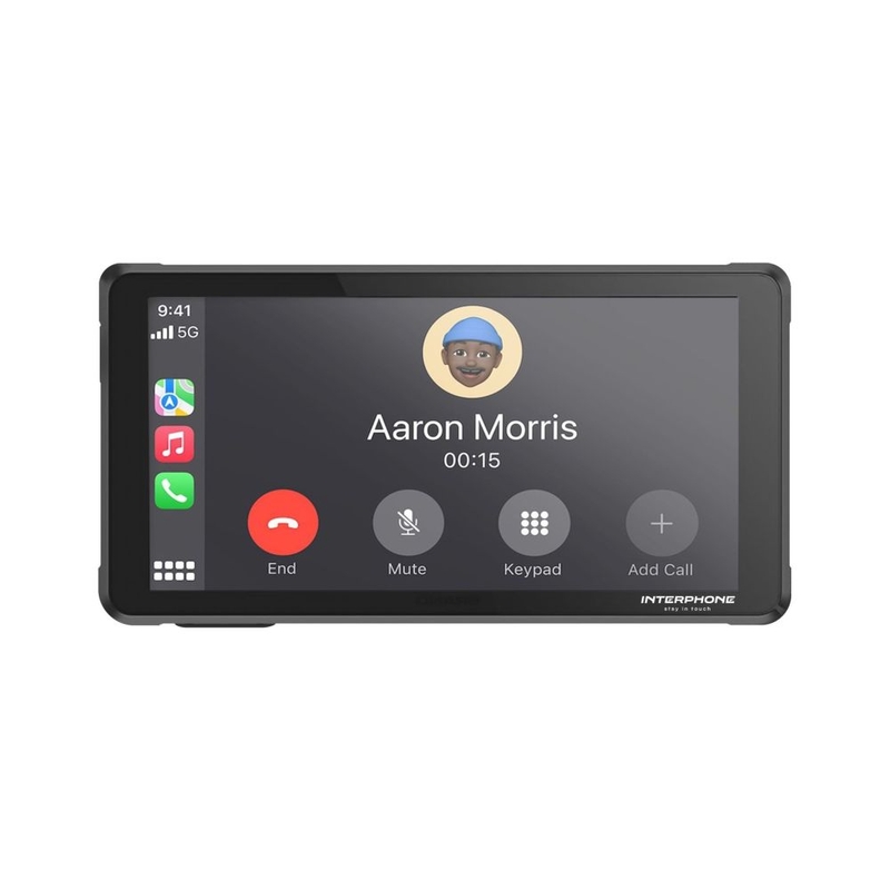 Interphone RIDESYNC Apple CarPlay et Android Auto Display pour motos