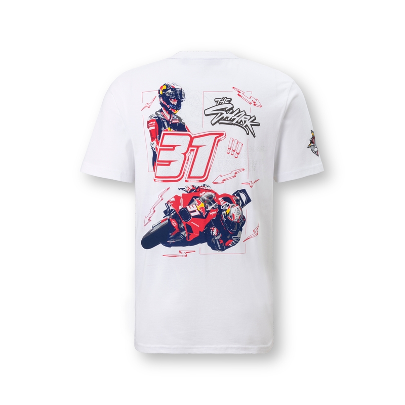 T-shirt Red Bull Gas P. Acosta blanc