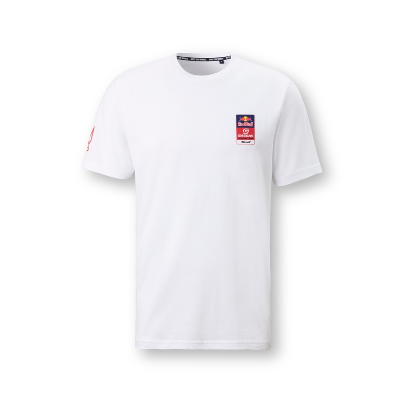 T-shirt Red Bull Gas A. Fernandez blanc