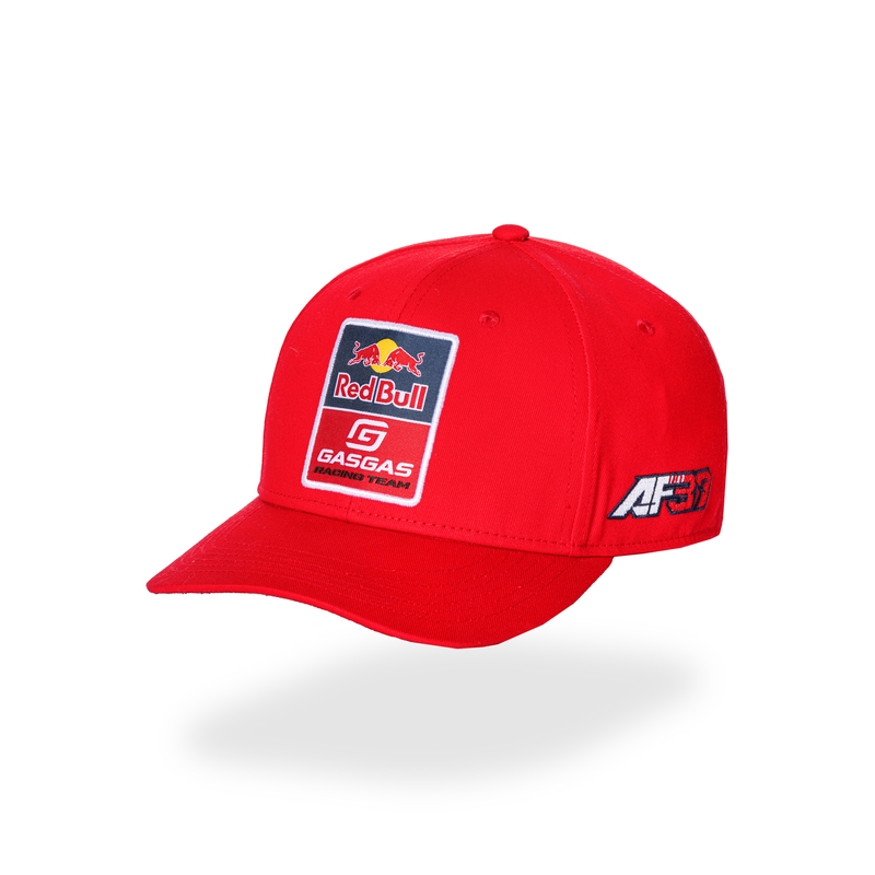 Red Bull GasGas cap Augusto Fernandez rouge