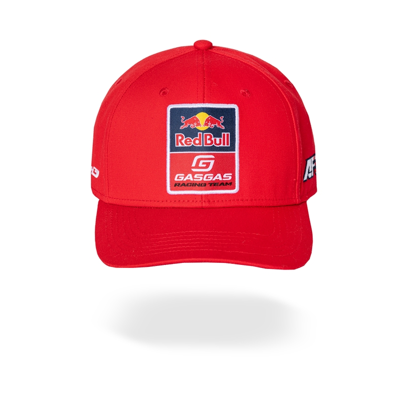 Red Bull GasGas cap Augusto Fernandez rouge