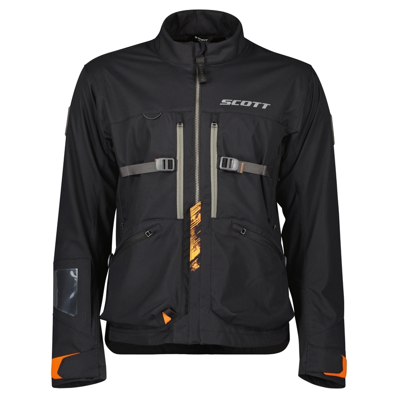 Scott Superlight Black Motorcycle Jacket