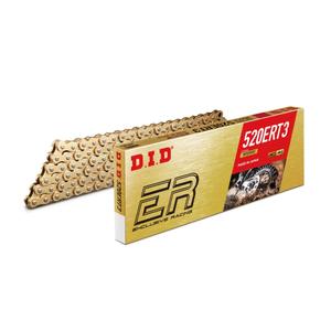 Motokrosový řetěz D.I.D Chain 520ERT2 116 L Zlatá/Zlatá