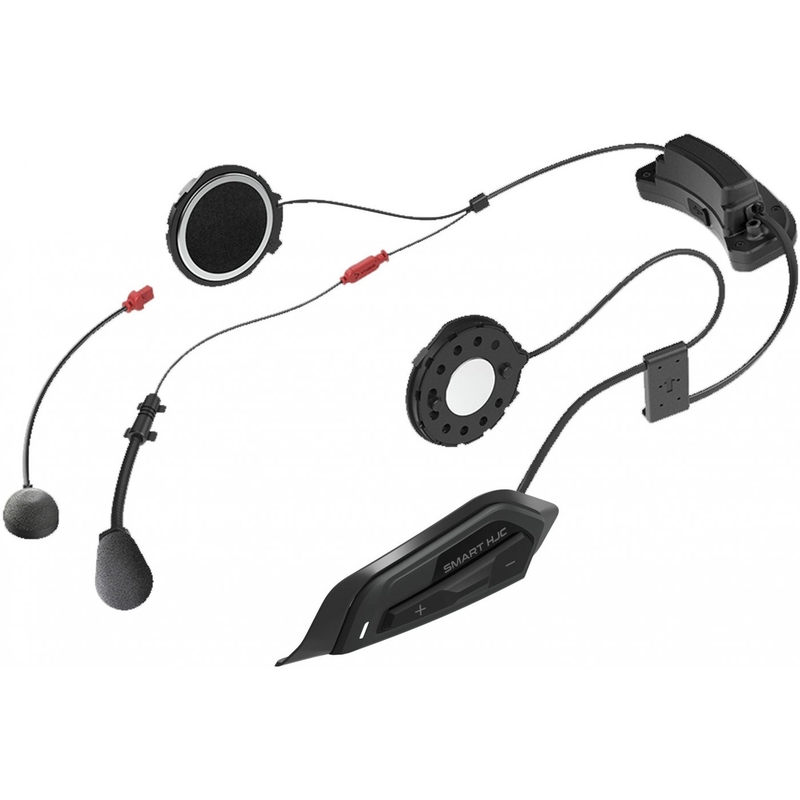 Kit mains libres Bluetooth HJC SMART 21B noir mat