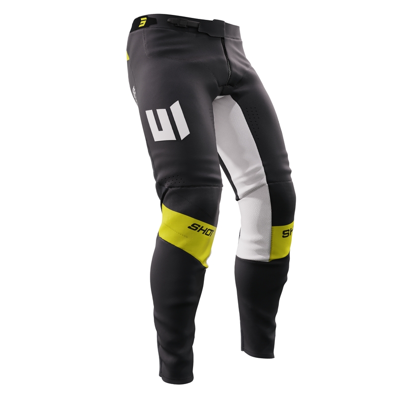 Pantalon de motocross Shot Aerolite Husqvarna LE noir vente soldes