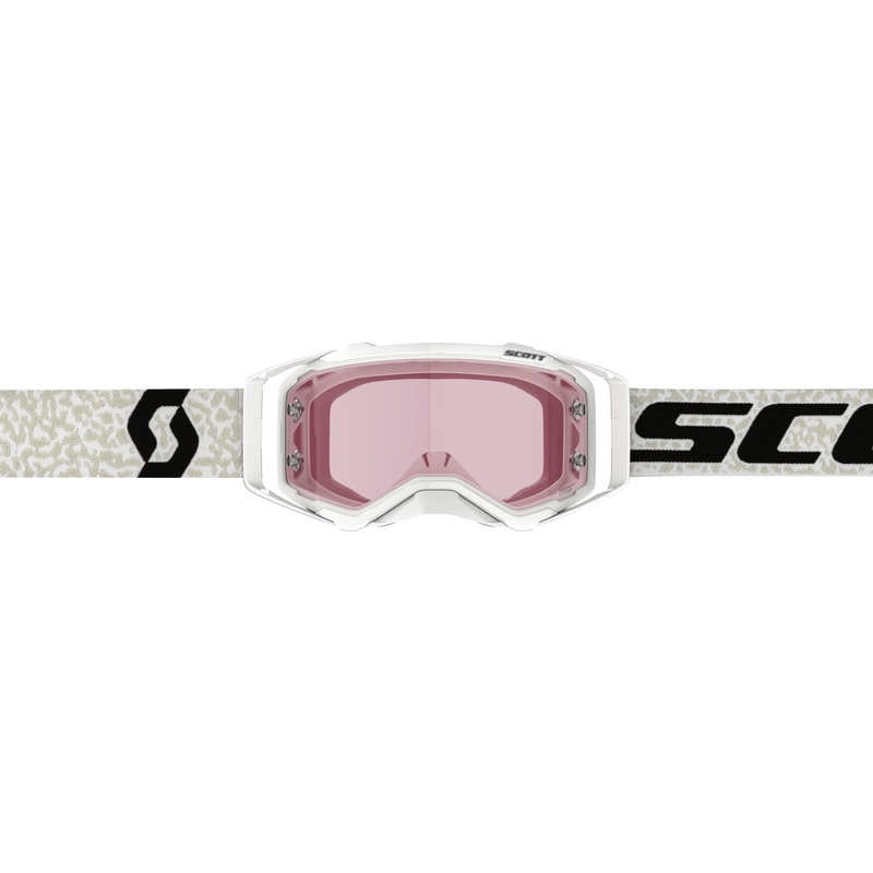 Lunettes de motocross Scott Prospect AMP blanc-noir-rose