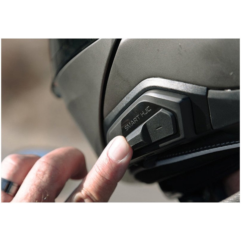 Kit mains libres Bluetooth HJC SMART 11B noir