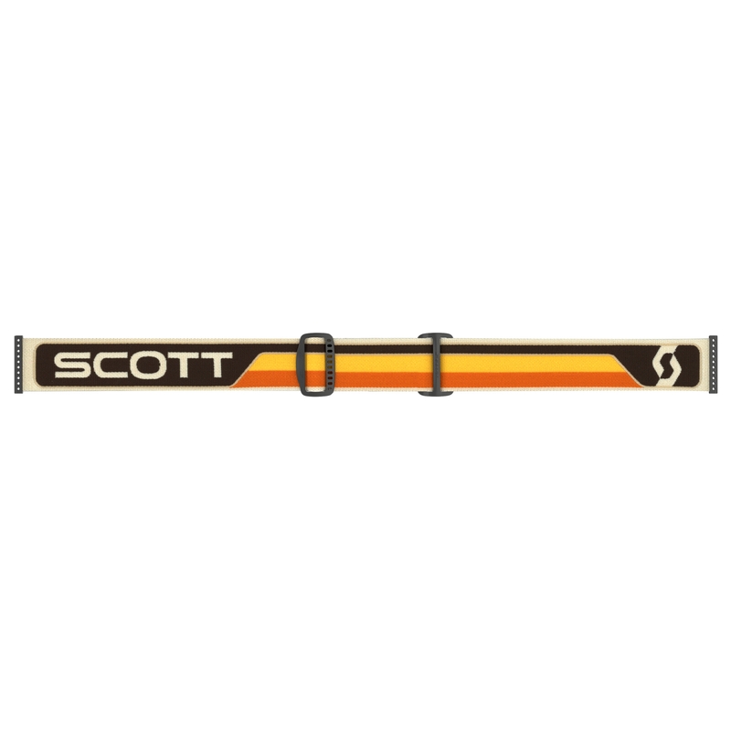 Lunettes de motocross Scott Fury CH marron-beige-jaune