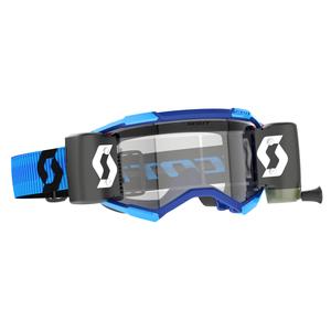 Lunettes de motocross Scott Fury WFS bleu-noir