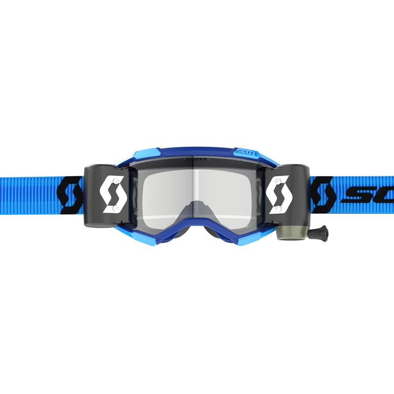 Lunettes de motocross Scott Fury WFS bleu-noir