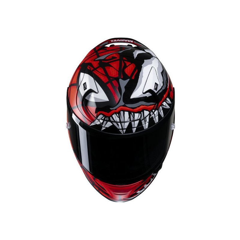 Casque intégral HJC RPHA 12 Maximized Venom Marvel MC1SF soldes