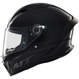 MT Stinger 2 Solid integral motorcycle helmet black gloss