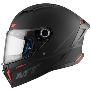 MT Stinger 2 Solid integral motorcycle helmet black matt