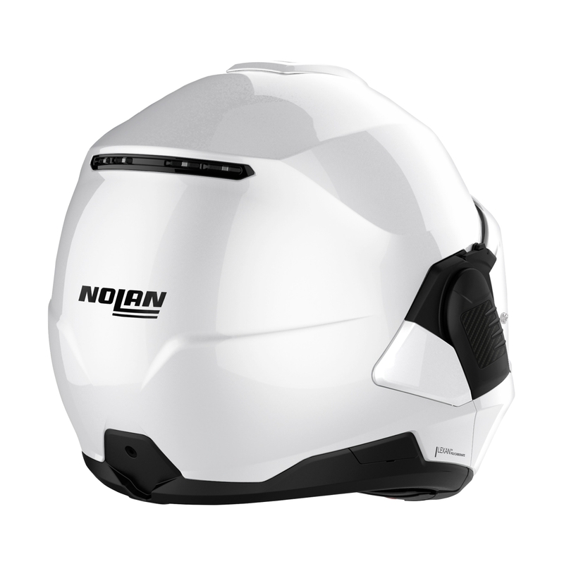 Casque moto modulable Nolan N120-1 Classico N-com blanc