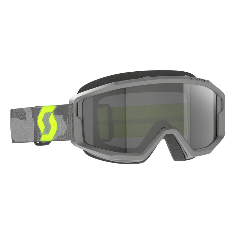 Lunettes de moto-cross SCOTT Primal Sand Dust gris-jaune fluo
