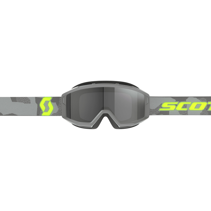 Lunettes de moto-cross SCOTT Primal Sand Dust gris-jaune fluo