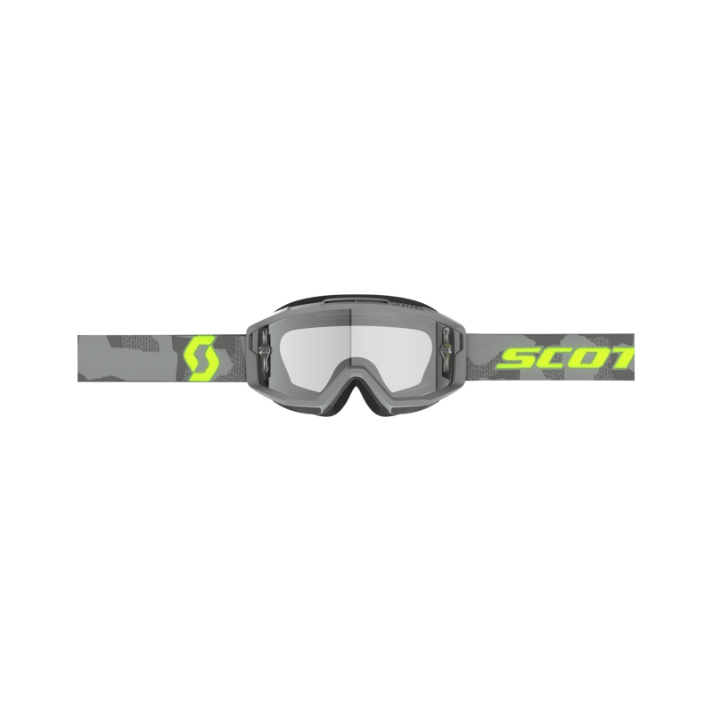 Lunettes de moto-cross SCOTT Split OTG gris-jaune fluo