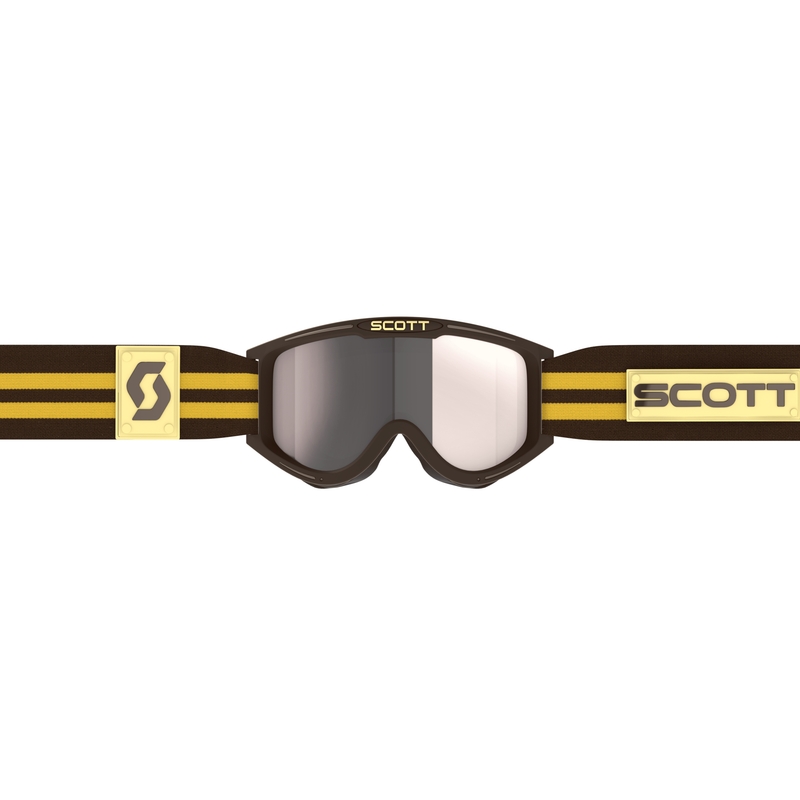 Lunettes de moto-cross SCOTT 89X Era marron-argenté