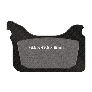 Brzdové destičky EBC