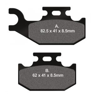 Brzdové destičky EBC