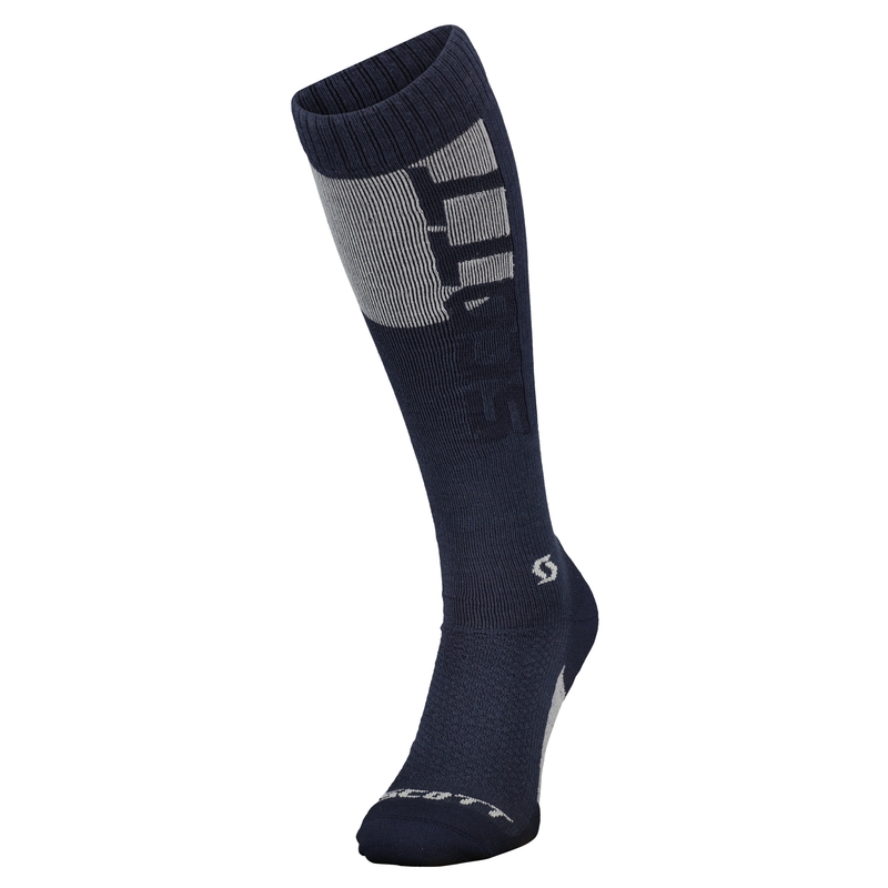 Chaussettes SCOTT Merino bleues