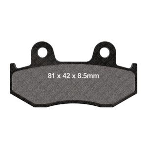 Brzdové destičky EBC