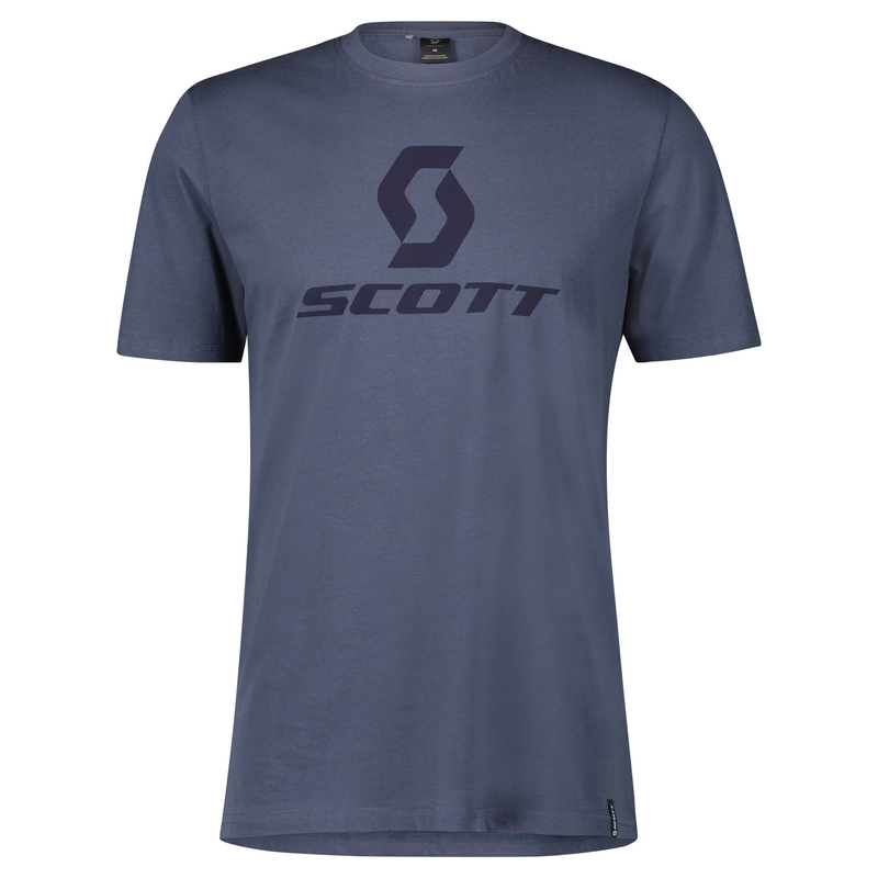 T-shirt SCOTT ICON bleu métallique