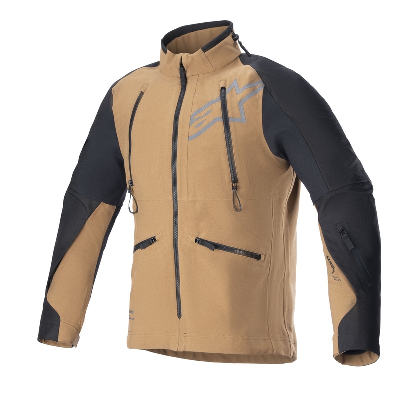 Veste moto Alpinestars Hyde XT Drystar XF noir sable