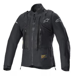 Veste de moto Alpinestars Techdura noire réfléchissante