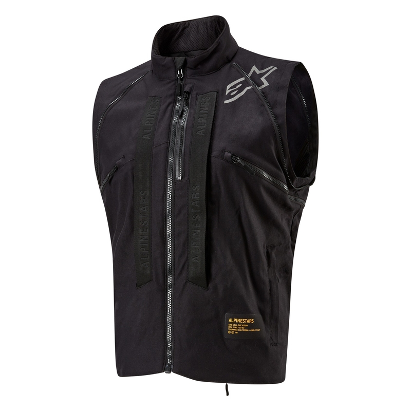 Veste de moto Alpinestars Techdura noire réfléchissante