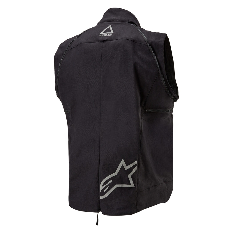 Veste de moto Alpinestars Techdura noire réfléchissante
