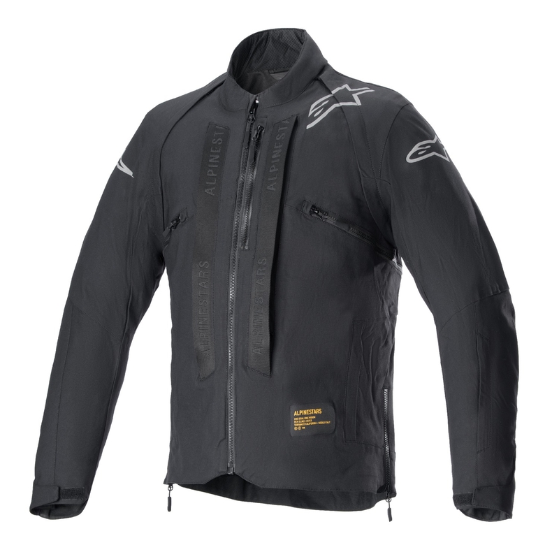 Veste de moto Alpinestars Techdura noire réfléchissante