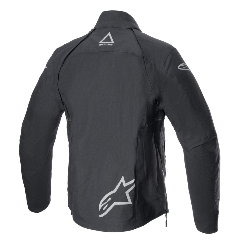 Veste de moto Alpinestars Techdura noire réfléchissante