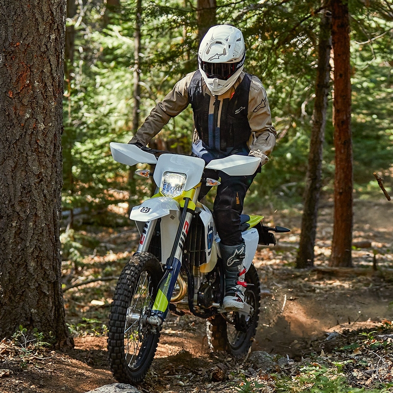Veste de moto Alpinestars Techdura noire réfléchissante