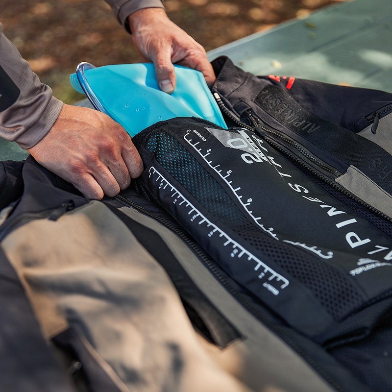 Veste de moto Alpinestars Techdura noire réfléchissante